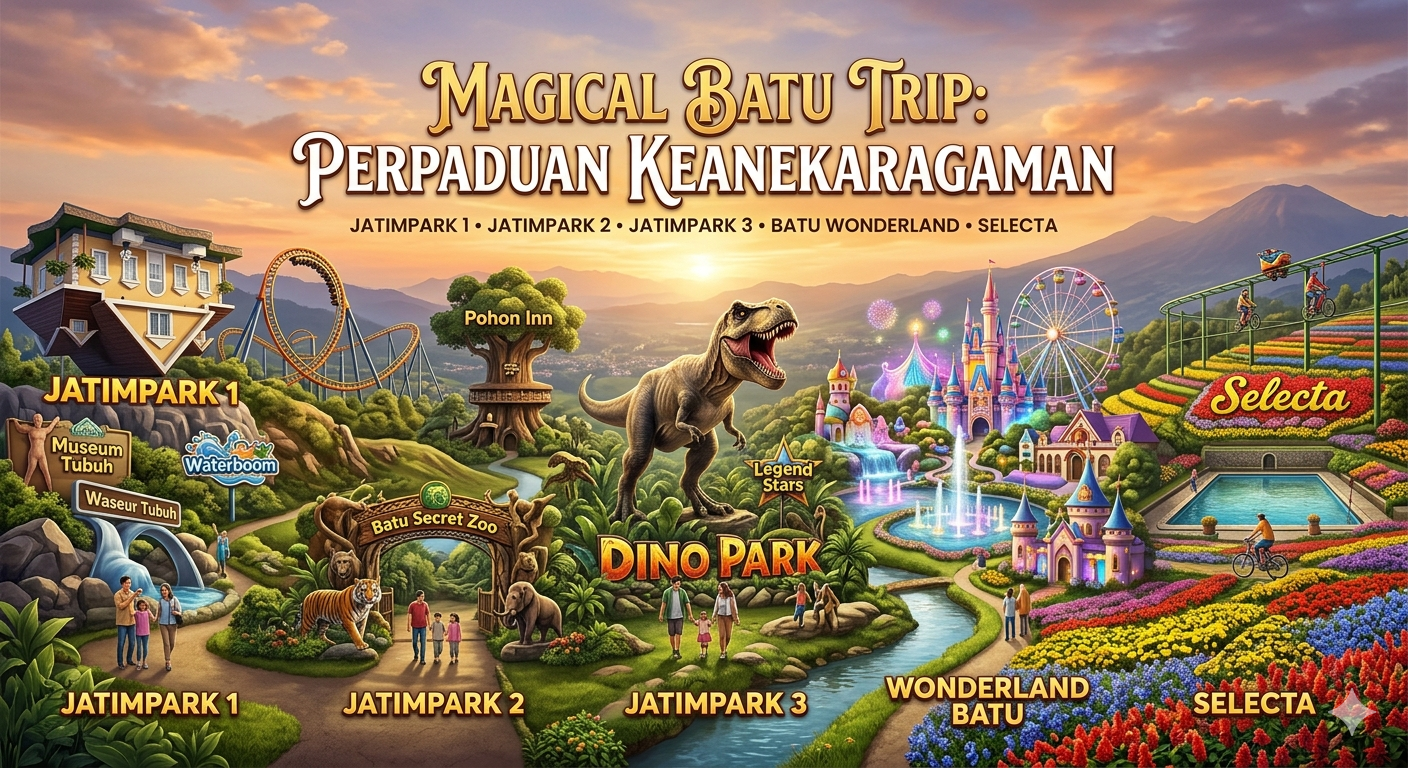 Batu Wonderland — Jatim Park & Selecta