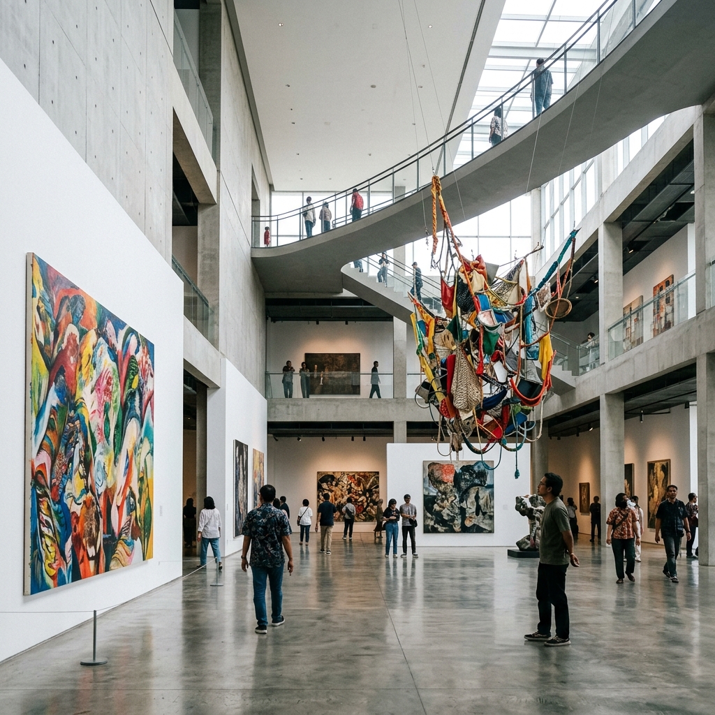 Modern Art & Culture Trail — Museum MACAN & Galeri Nasional