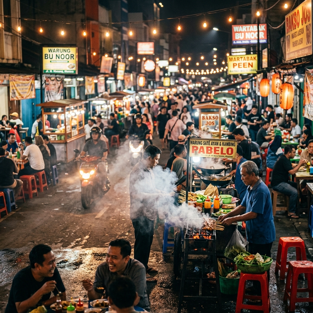 Jakarta Culinary Night Tour — Menteng & Sabang