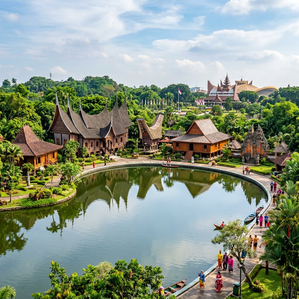 TMII Cultural Experience — Indonesia Mini & Sky Lift