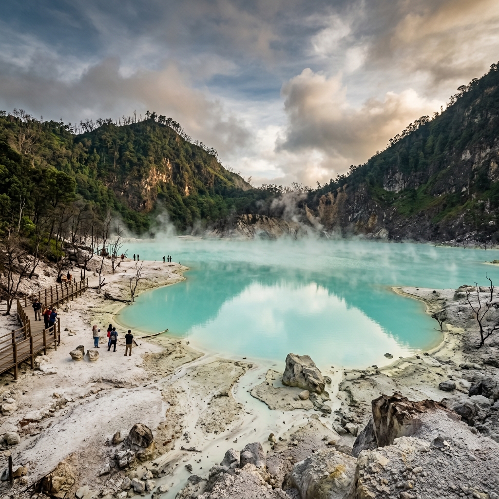 Bandung Classic Tour — Kawah Putih & Tangkuban Perahu