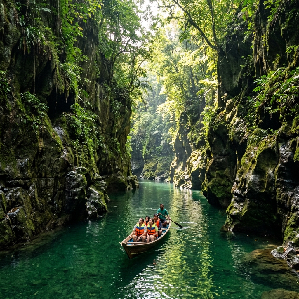 Pangandaran Beach Adventure — Green Canyon & Batu Karas
