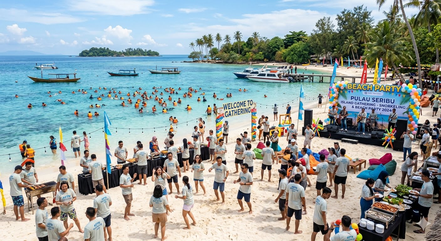 Pulau Seribu Island Gathering — Snorkeling & Beach Party